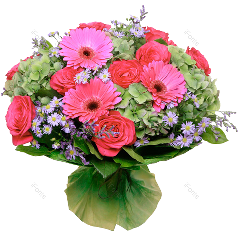 鲜花图片,花束元素,植物PNG,手捧花免抠素材