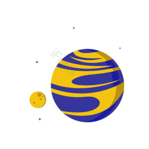 星球 球体 星系 地理 矢量元素 免抠