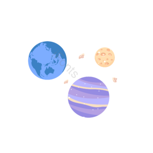 蓝色 紫色 星空 星球 科学 探索