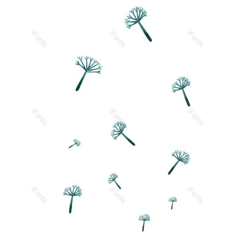 卡通图片,植物元素,手绘PNG,免抠素材