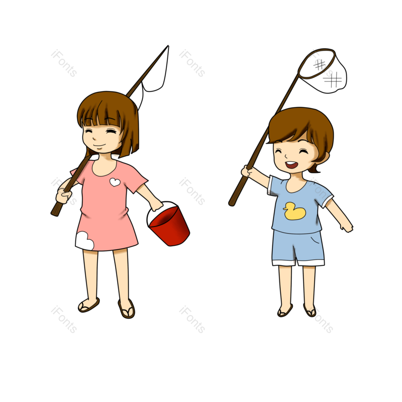 男孩图片,女孩元素,PNG,免抠素材