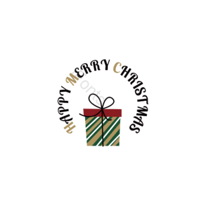 圣诞 节日 漂浮 字 花字 艺术字体 christmas 免扣