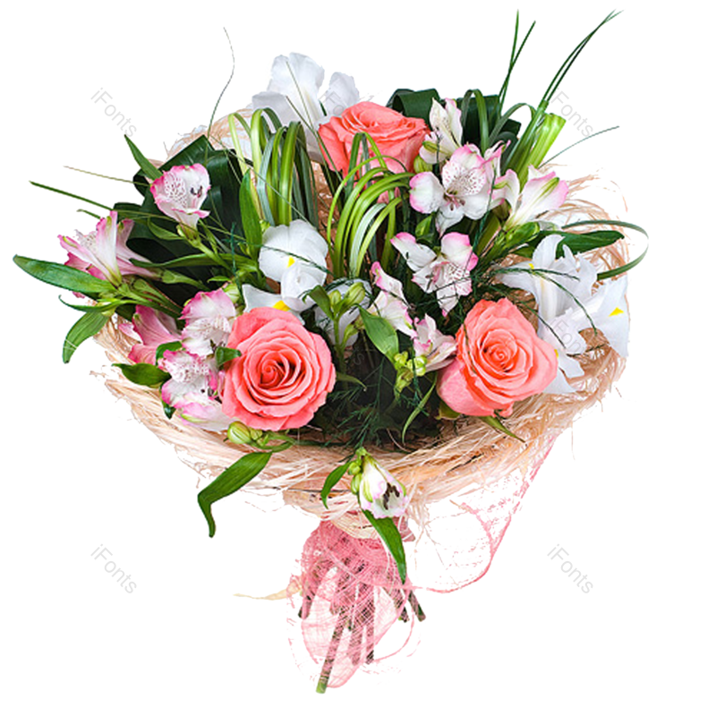 浪漫图片,鲜花元素,花束PNG,植物免抠素材