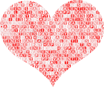 卡通 手绘爱心 爱心 我爱你 love 情人节