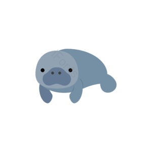 可爱 卡通 海洋 动物 免扣 生物