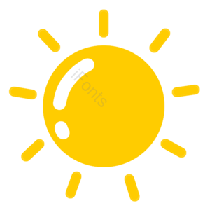 立夏 卡通 简约 手绘 太阳 可爱
