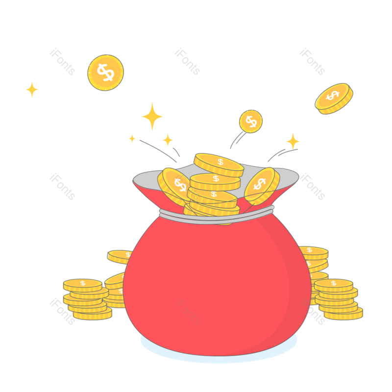 图标图片,钱袋元素,钱包PNG,矢量元素免抠素材