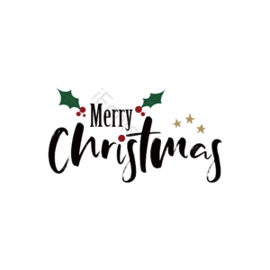 圣诞 节日 漂浮 字 花字 艺术字体 christmas 免扣