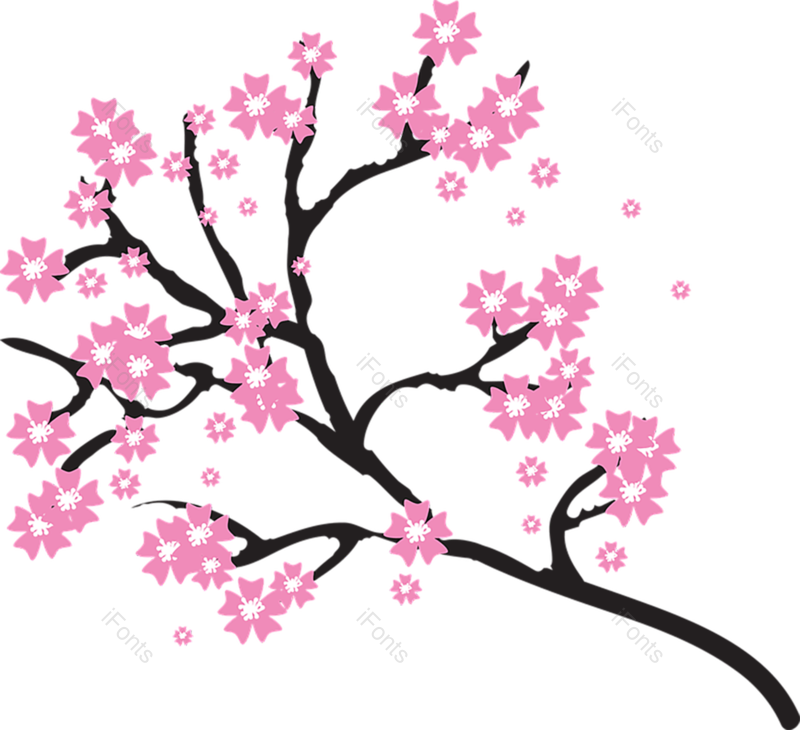 浪漫图片,春季元素,樱花PNG,桃花免抠素材
