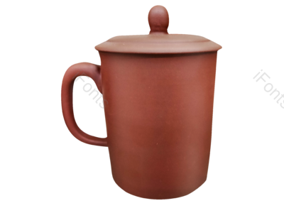 咖色系 陶瓷茶杯 水杯 纯色茶杯 古韵风茶杯 实物