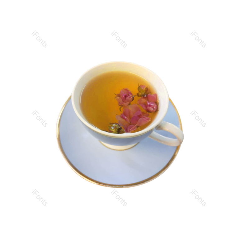 蓝色图片,杯子元素,PNG,免抠素材