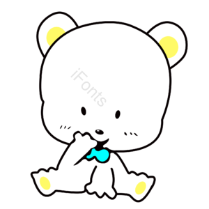 狗 白狗 卡爱狗狗 萌狗 萌宠 吃手手 憨态狗 卡通狗