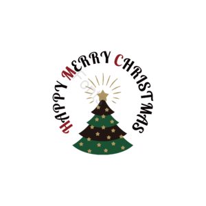 圣诞 节日 漂浮 字 花字 艺术字体 christmas 免扣