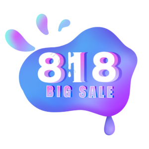 流动液体风 818  促销  艺术字体 