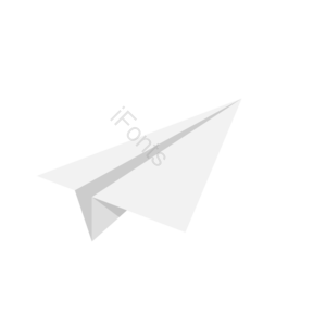折纸 纸飞机 娱乐 玩具 矢量元素 免抠