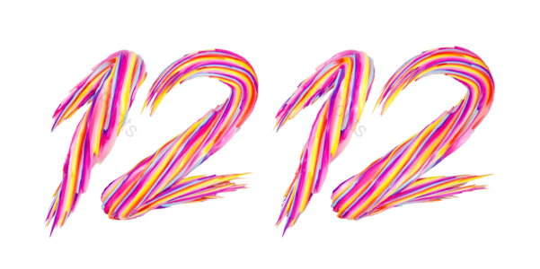 双12 狂欢 促销 活动 字体 标题