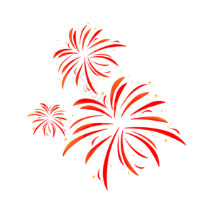 手绘 国庆 国庆烟花 国庆元素设计 国庆节 手绘烟花 庆祝烟花 2021