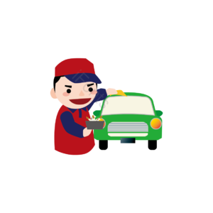 加油站 汽车 设施 卡通 车辆 插图 汽油 车