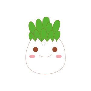 可爱 小清新 植物 扁平 仙人掌 免扣元素