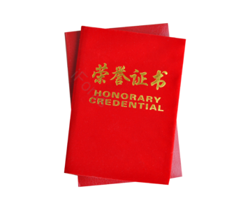 荣誉证书 证书 表彰 奖杯 办公用品 文体用品 奖