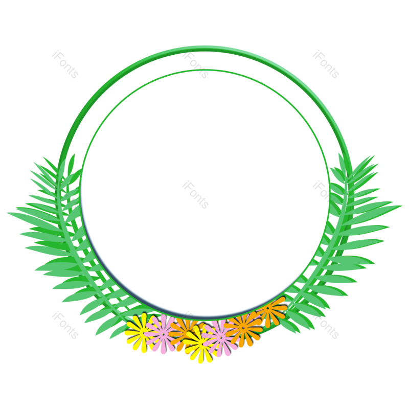 春季图片,边框元素元素,春天PNG,免抠素材