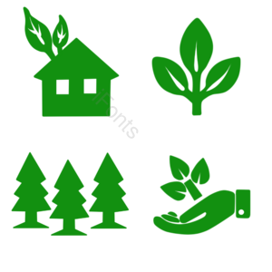 绿色 环保 图标 环保图标 树 树苗 手 植物