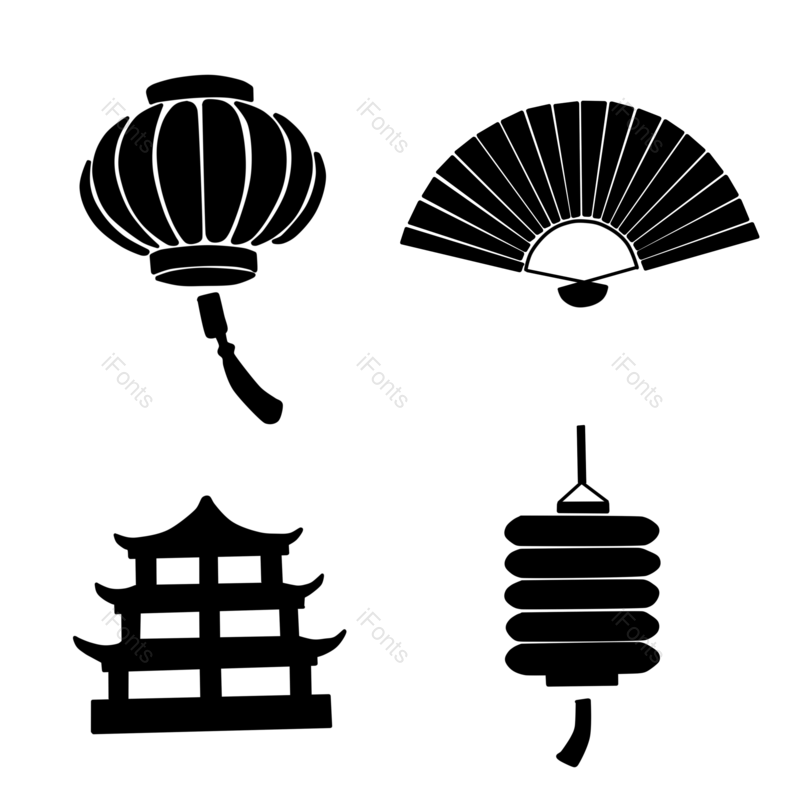 节日图片,图标元素,中国风PNG,春节免抠素材