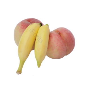桃子 香蕉 水果 水果组合 可口的水果 芭蕉