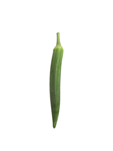 实拍 新鲜 绿色 蔬菜 秋葵 食材 健康