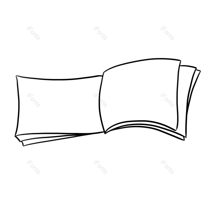 线条图片,卡通元素,简笔画PNG,手绘免抠素材
