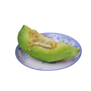 香瓜 甜瓜 水果 夏季水果 一块甜瓜 新鲜的水果