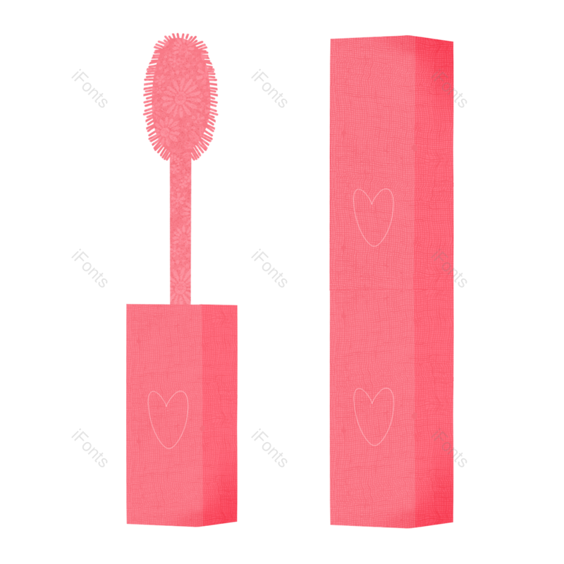 睫毛膏图片,化妆品元素,女王PNG,女神节免抠素材