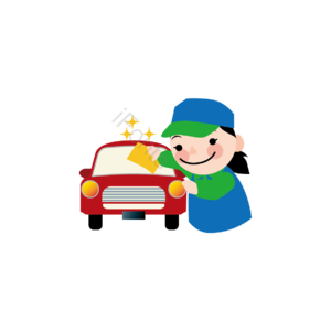 加油站 汽车 卡通 免扣 插图 加油
