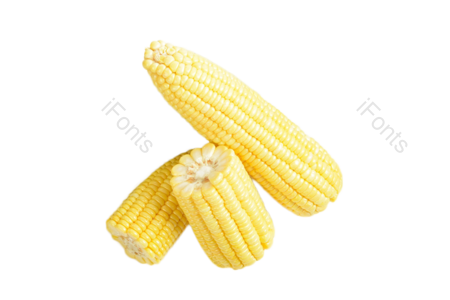 春夏 新鲜 黄色 蔬果 切块 玉米