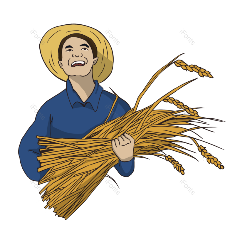 芒种图片,劳动节元素,劳动PNG,秋天免抠素材