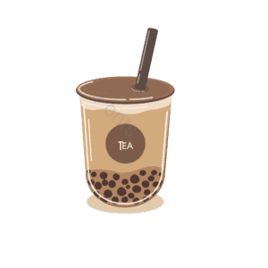 卡通 矢量 奶茶  矢量奶茶 卡通奶茶设计元素