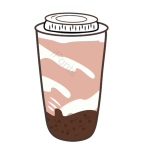 卡通 手绘 创意 奶茶元素 奶茶元素设计 奶茶