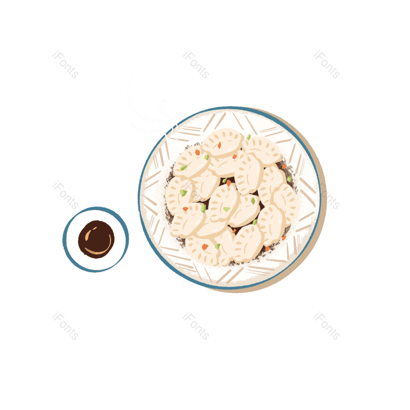 饺子图片,吃饺子元素,设计元素PNG,立冬免抠素材