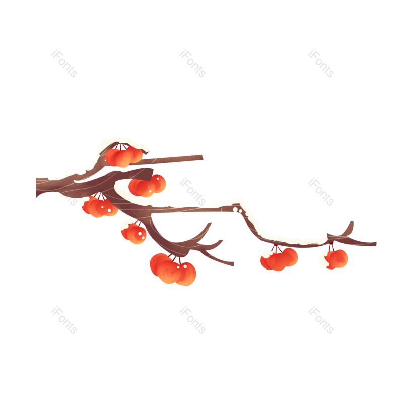 手绘图片,冬天元素,冬季PNG,创意免抠素材