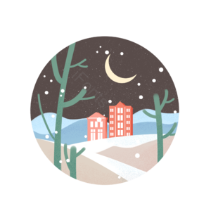 冬季 冬天 雪地 下雪 户外 风景
