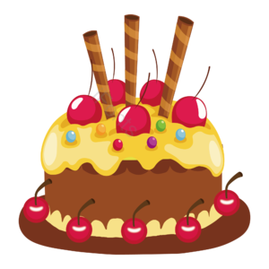 蛋糕 巧克力 卡通 生日蛋糕 水果蛋糕 矢量图 生日