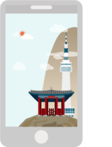 寺庙 塔 大山高山 手持手机 太阳 地方 指令 现代的