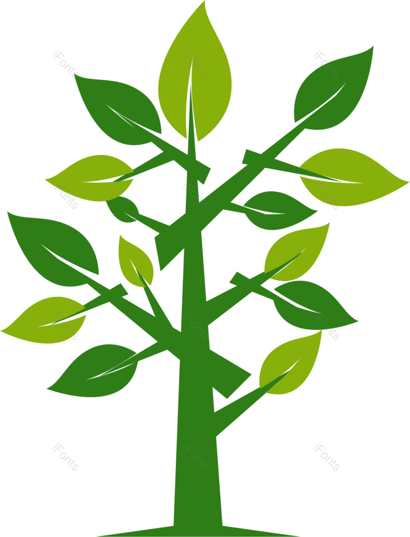 植物矢量图片,绿色矢量图元素,春季PNG,绿色免抠素材