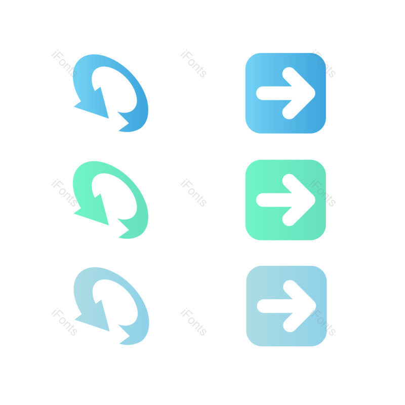 元素图片,箭头元素,商务PNG,办公免抠素材