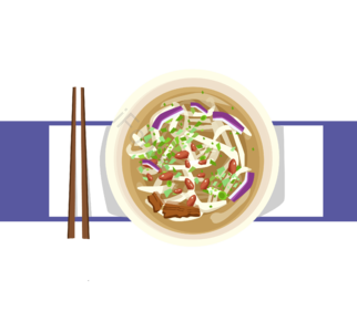 越南米粉 创意 食品 面食 餐饮