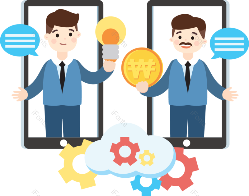 金融图片,云端元素,商务PNG,工具免抠素材