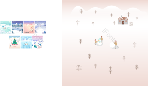 白色 平面。 一个家族 冬季 哈哈哈哈哈哈 背景 白雪公主 暖