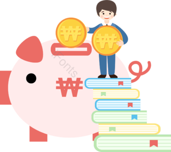 工作 上班族 商务 金融 硬币 钱 向量 投资