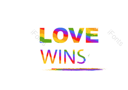 LGBT 有创意的 彩虹 手绘竽 爱情爱心 音谱线 骄傲月 线矢量