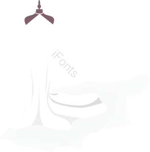 礼服 婚纱 婚礼 婚礼用品 简约 手绘 白色